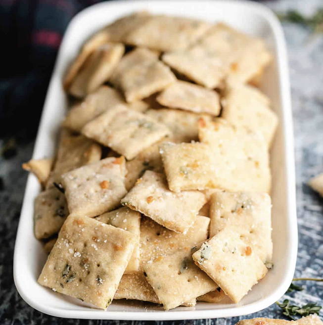 Sourdough Discard Crackers