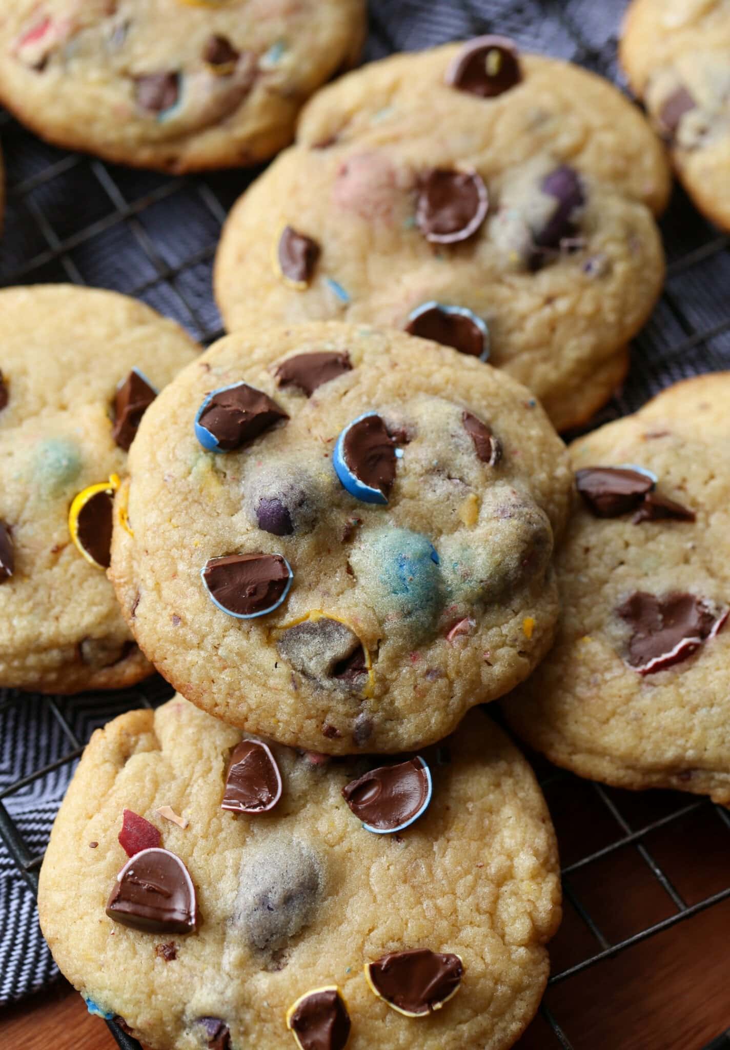 Cadbury Egg Cookies