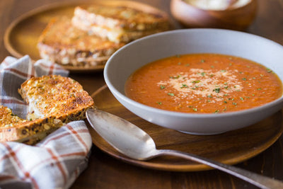 Homemade Tomato Soup & Bread