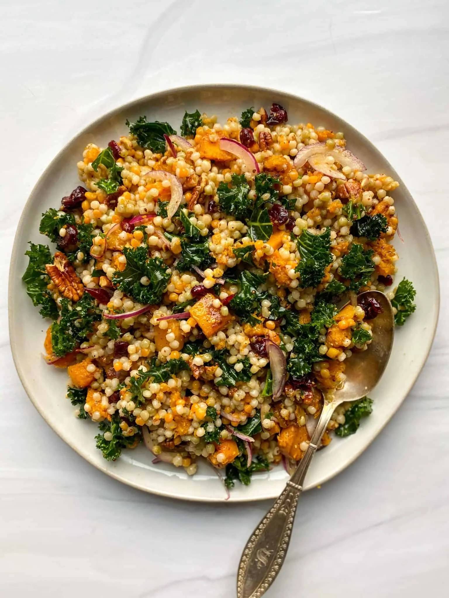 Autumn Pearl Couscous Salad