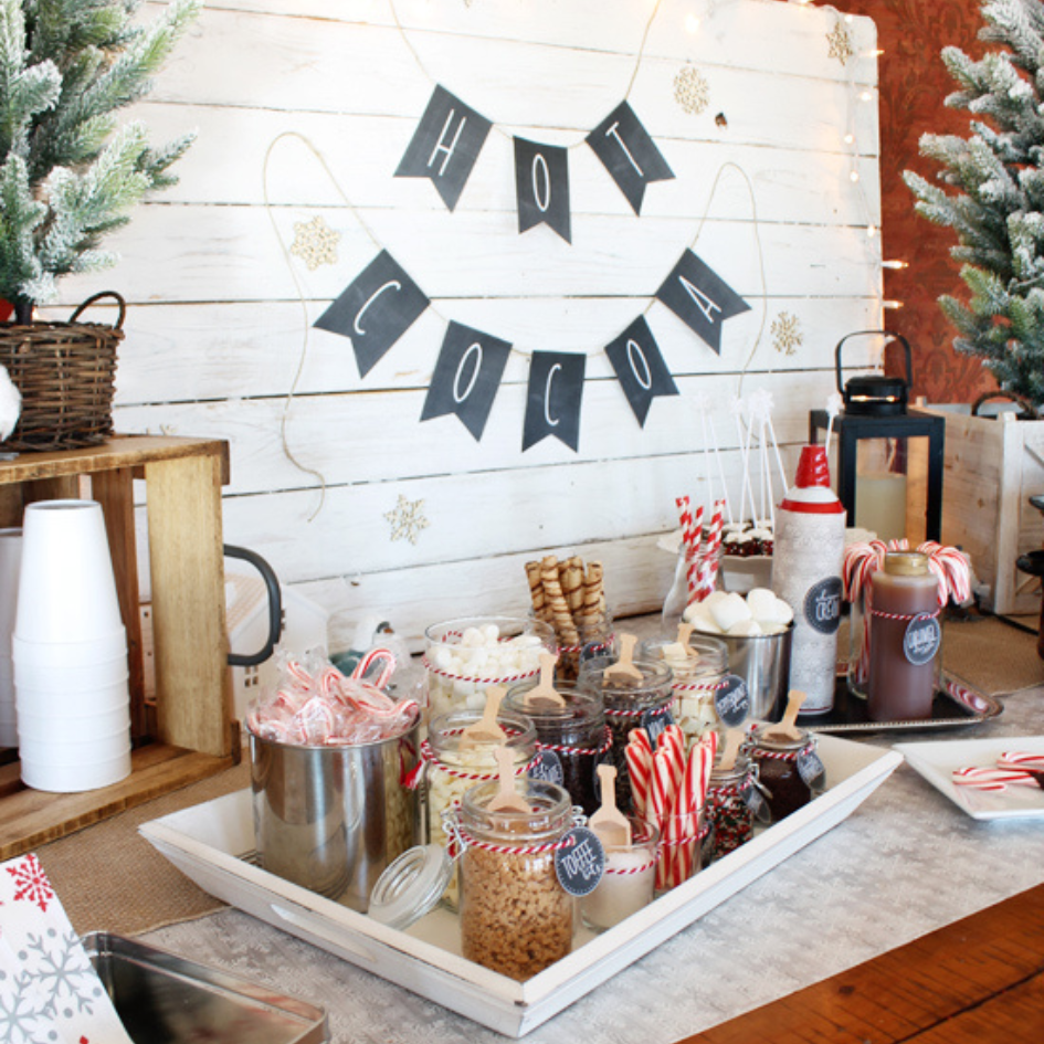 Hot Cocoa Bar