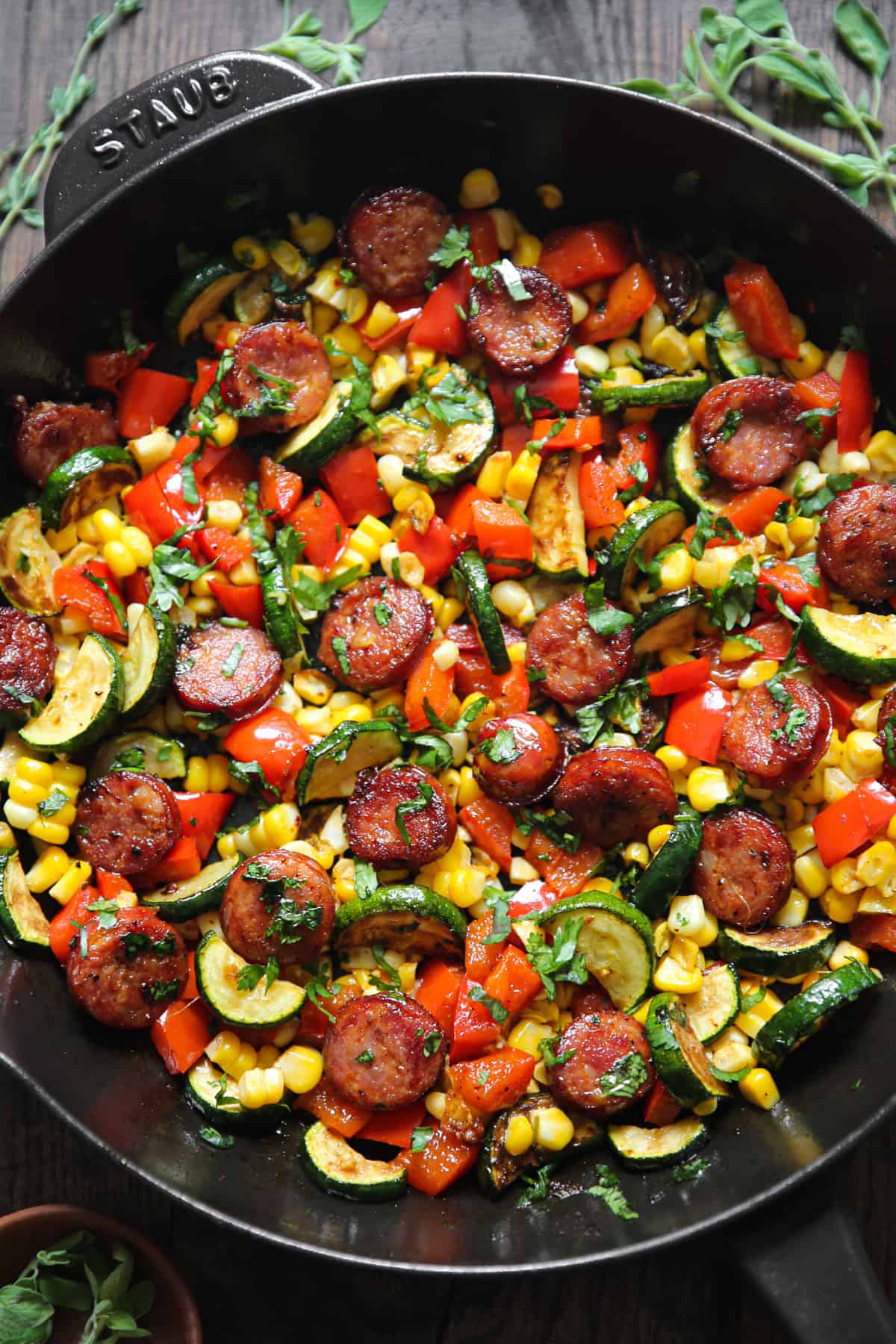 Sausage and Veggie Skillet