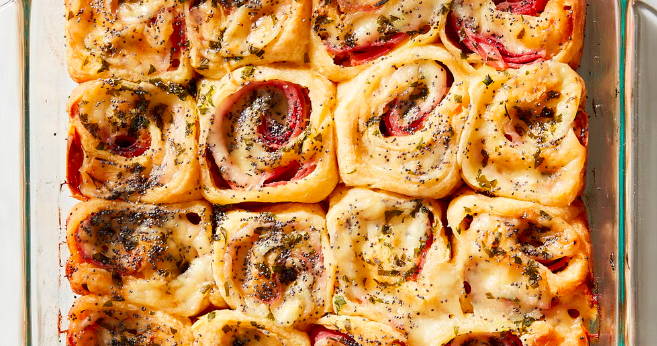 Ham and Cheese Pinwheels