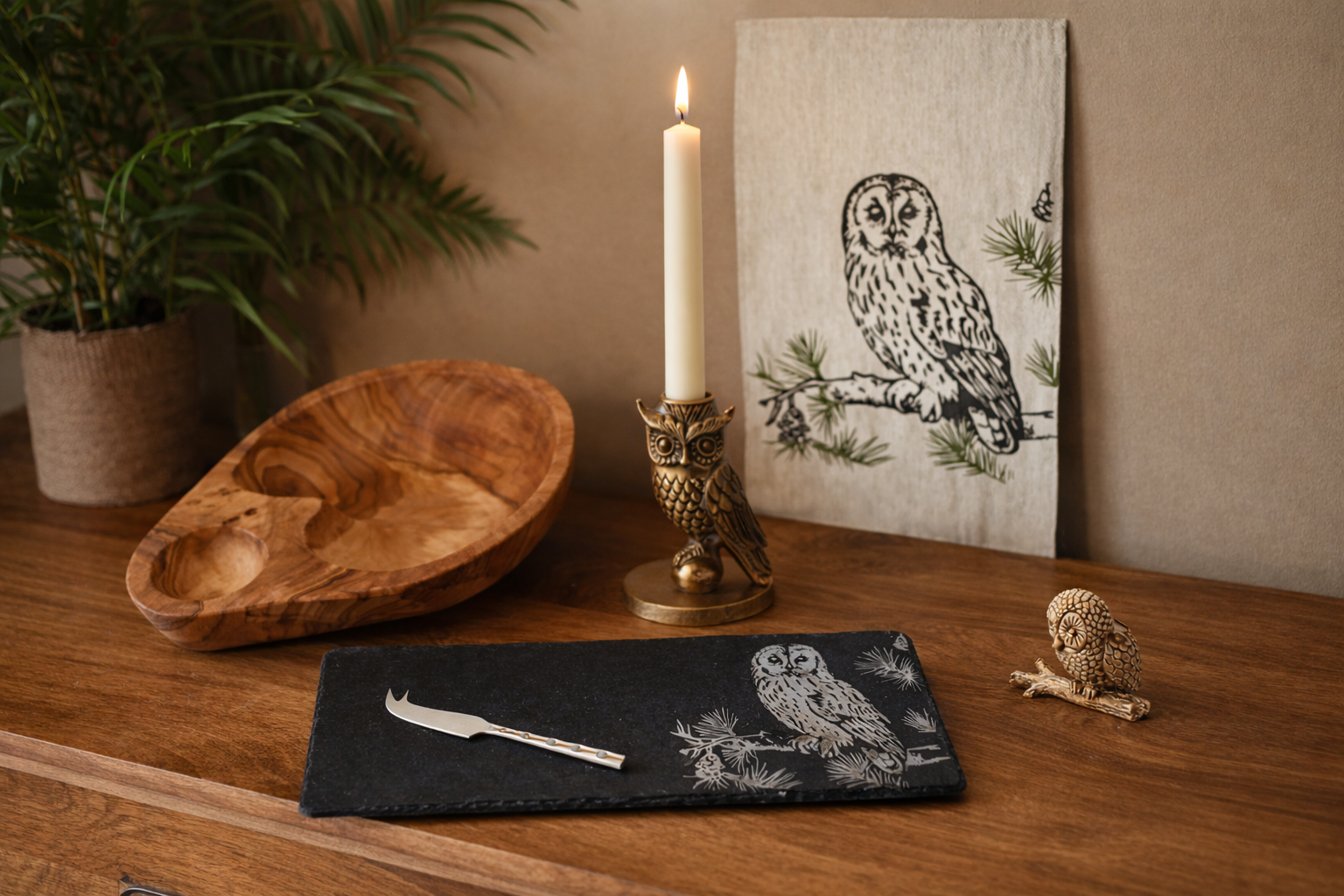 Woodland Owl Kitchen Bundle