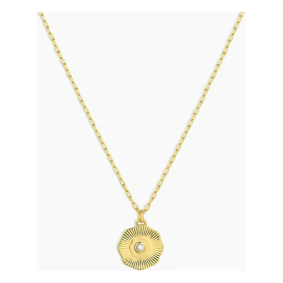 Birthstone Coin Necklace - June
