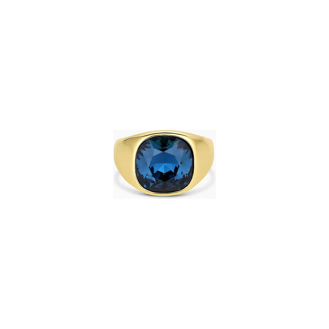 Nova Cocktail Ring (Montana Blue Crystal) Size 8
