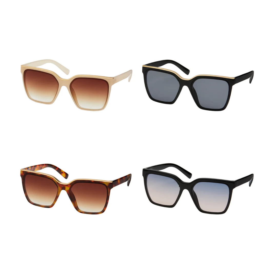 Designer Oversized Sunglasses Assortment