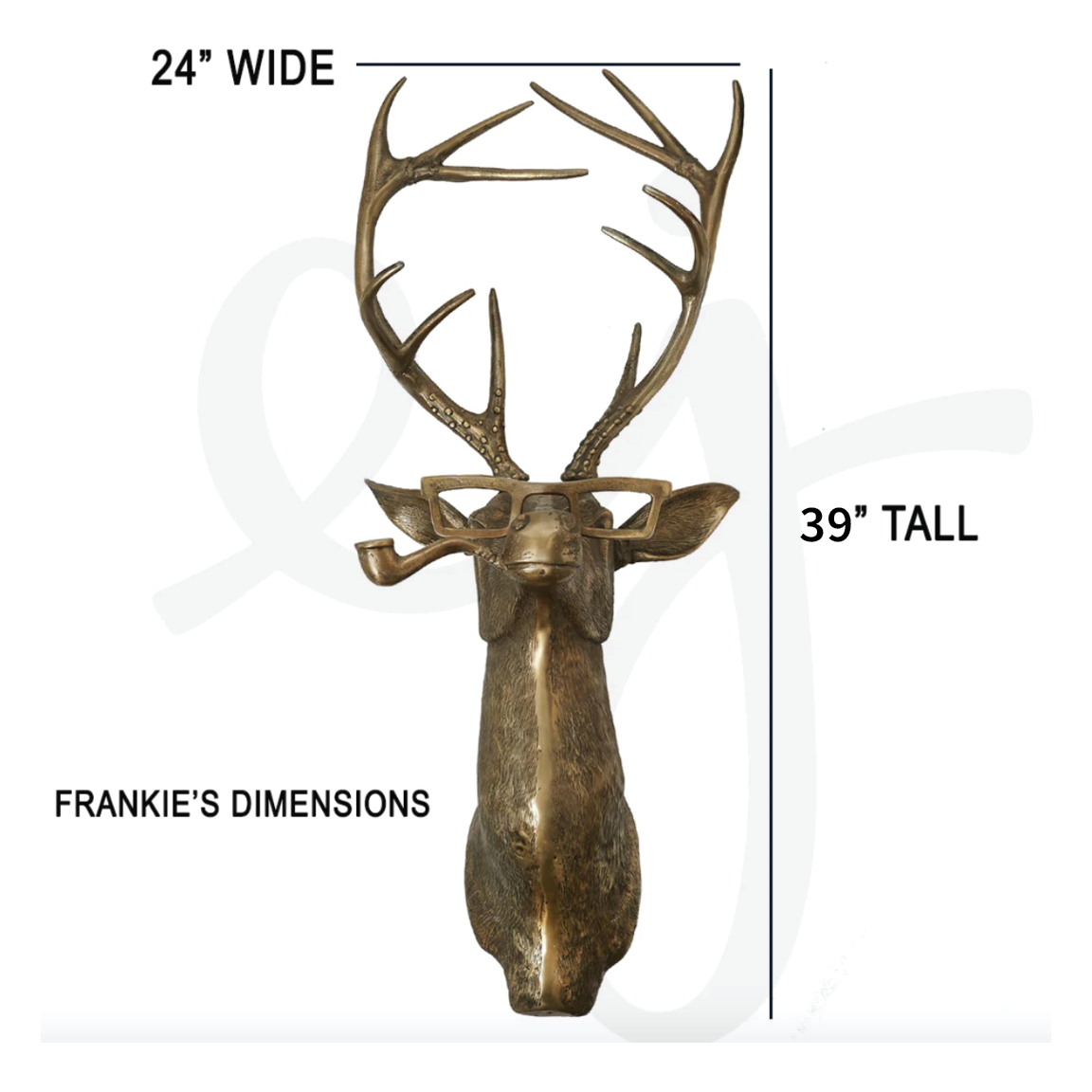 Frankie the Stag Wall Mount