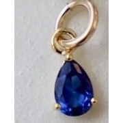 Katie Waltman Teardrop Birthstone Charm