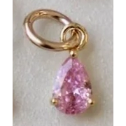 Katie Waltman Teardrop Birthstone Charm
