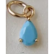 Katie Waltman Teardrop Birthstone Charm