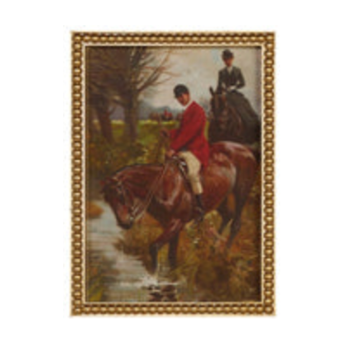 Vintage Framed Hunting Wall Art
