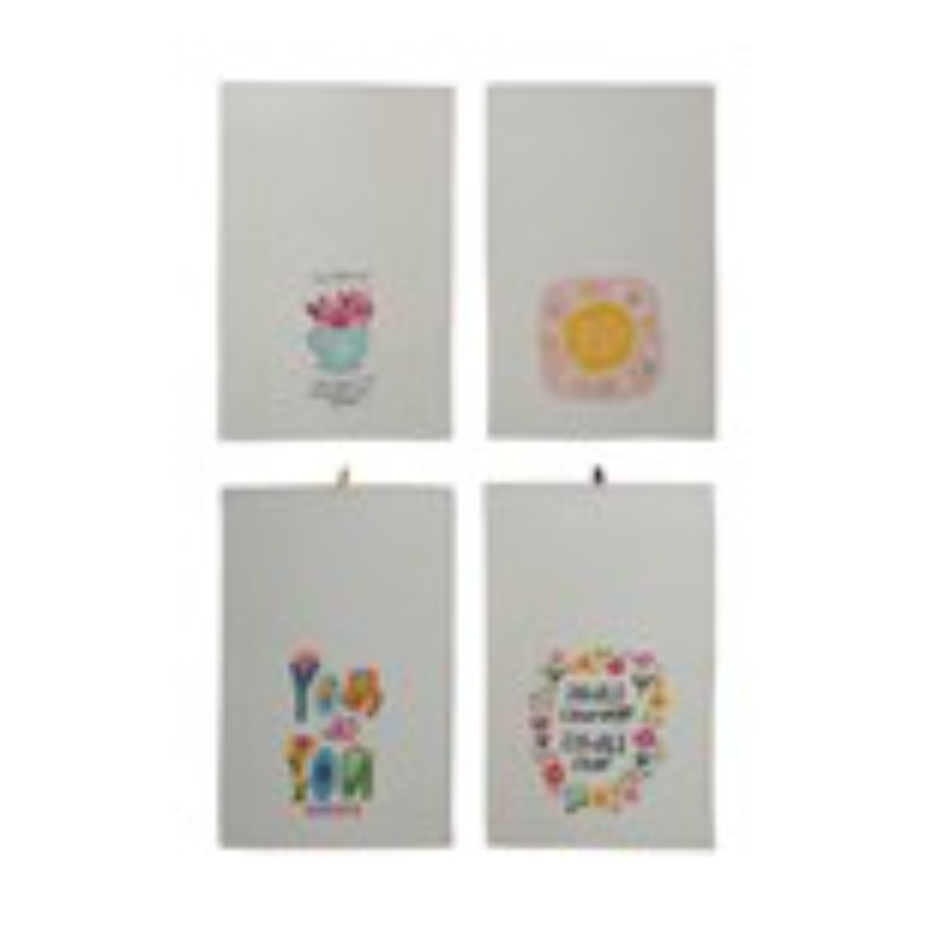 Colorful Quote Tea Towel