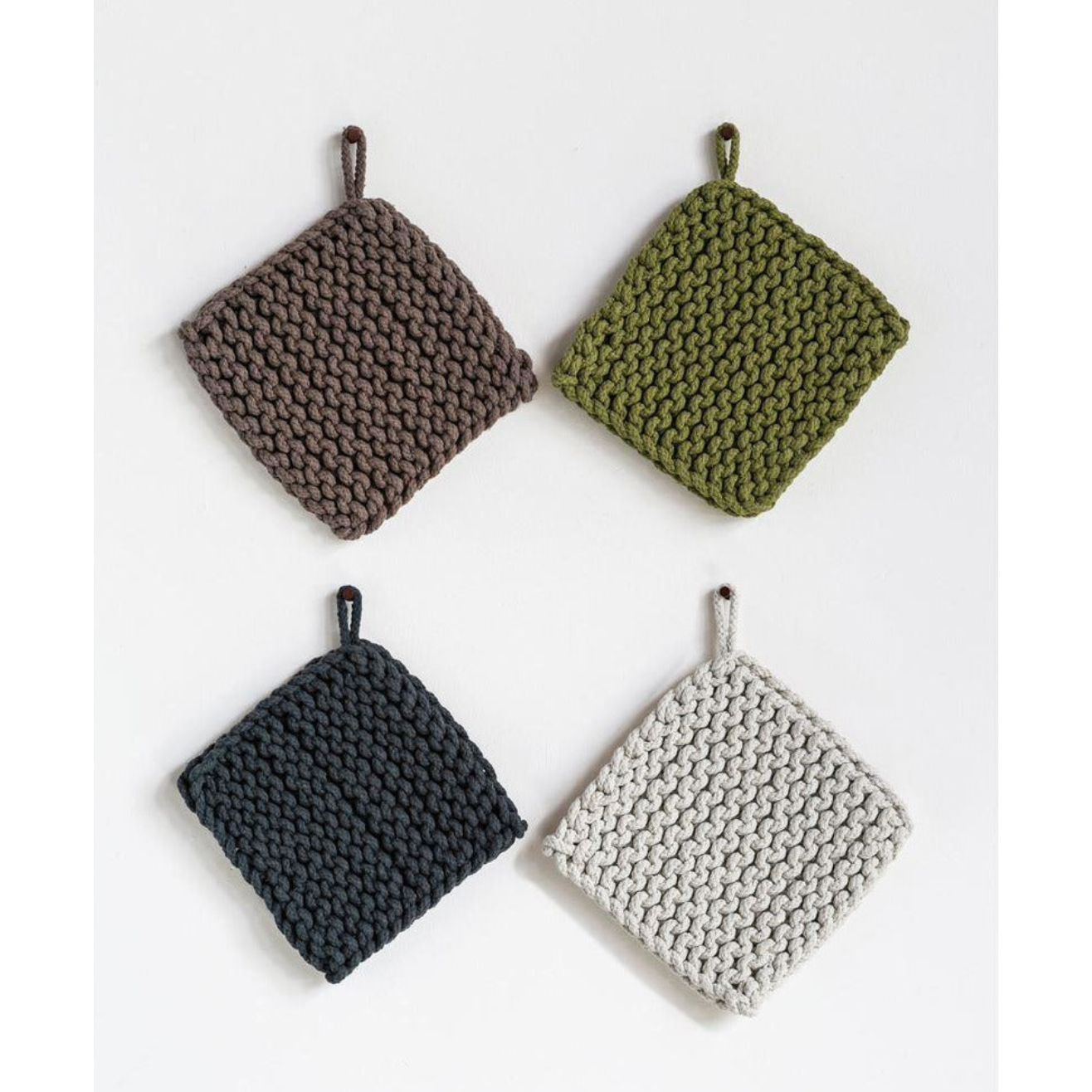 Crocheted Pot Holder - (ALL)