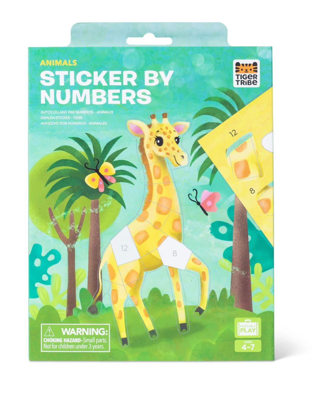 Sticker By Numbers-Animals