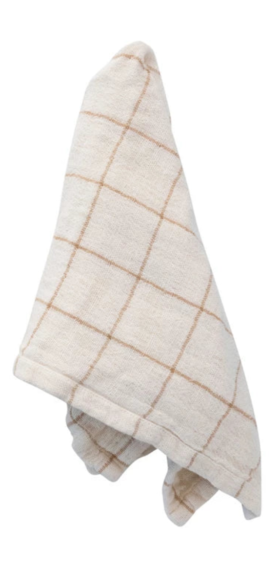 Cotton Grid Napkin (Single)