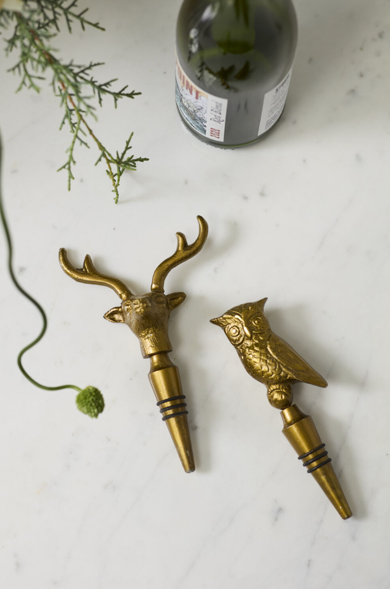 Winter Woods Bottle Stopper
