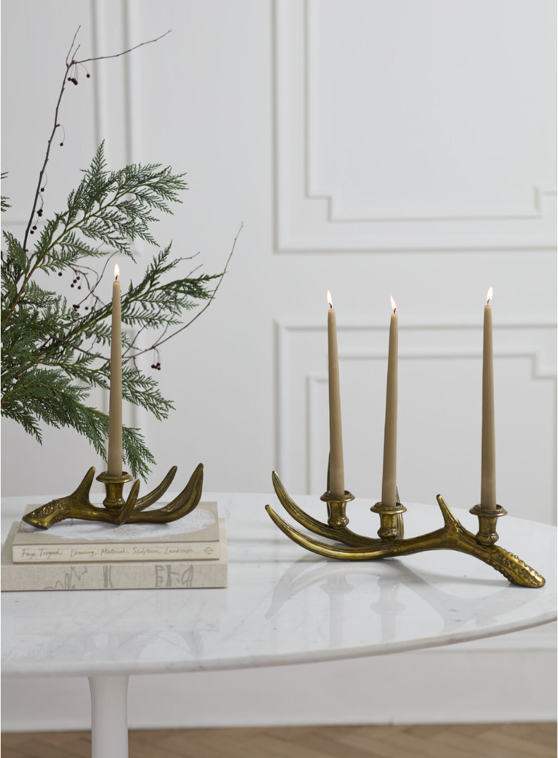 Elegant Antler Candleholder