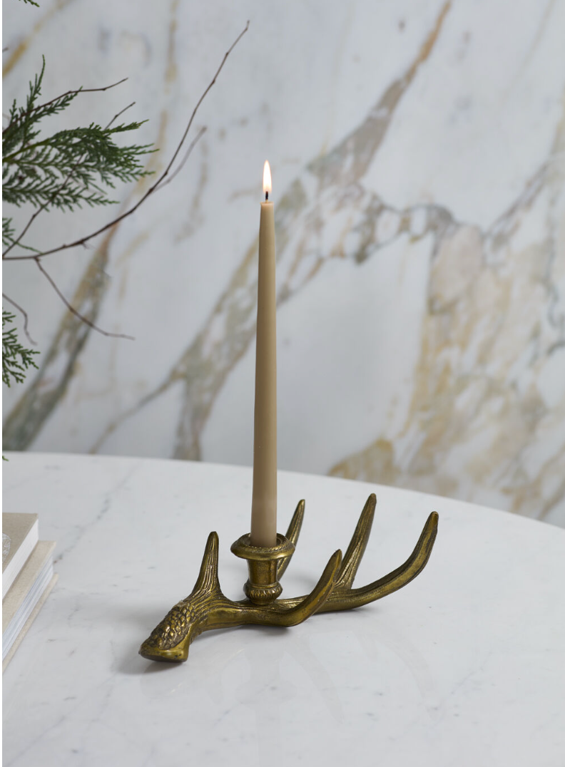 Elegant Antler Candleholder