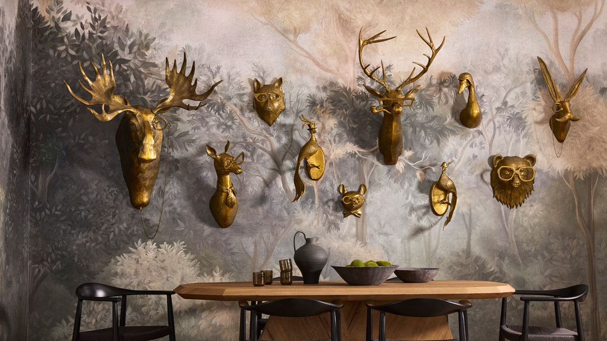 Avery the Pheasant Wall Mount (Antique Brass Finish)