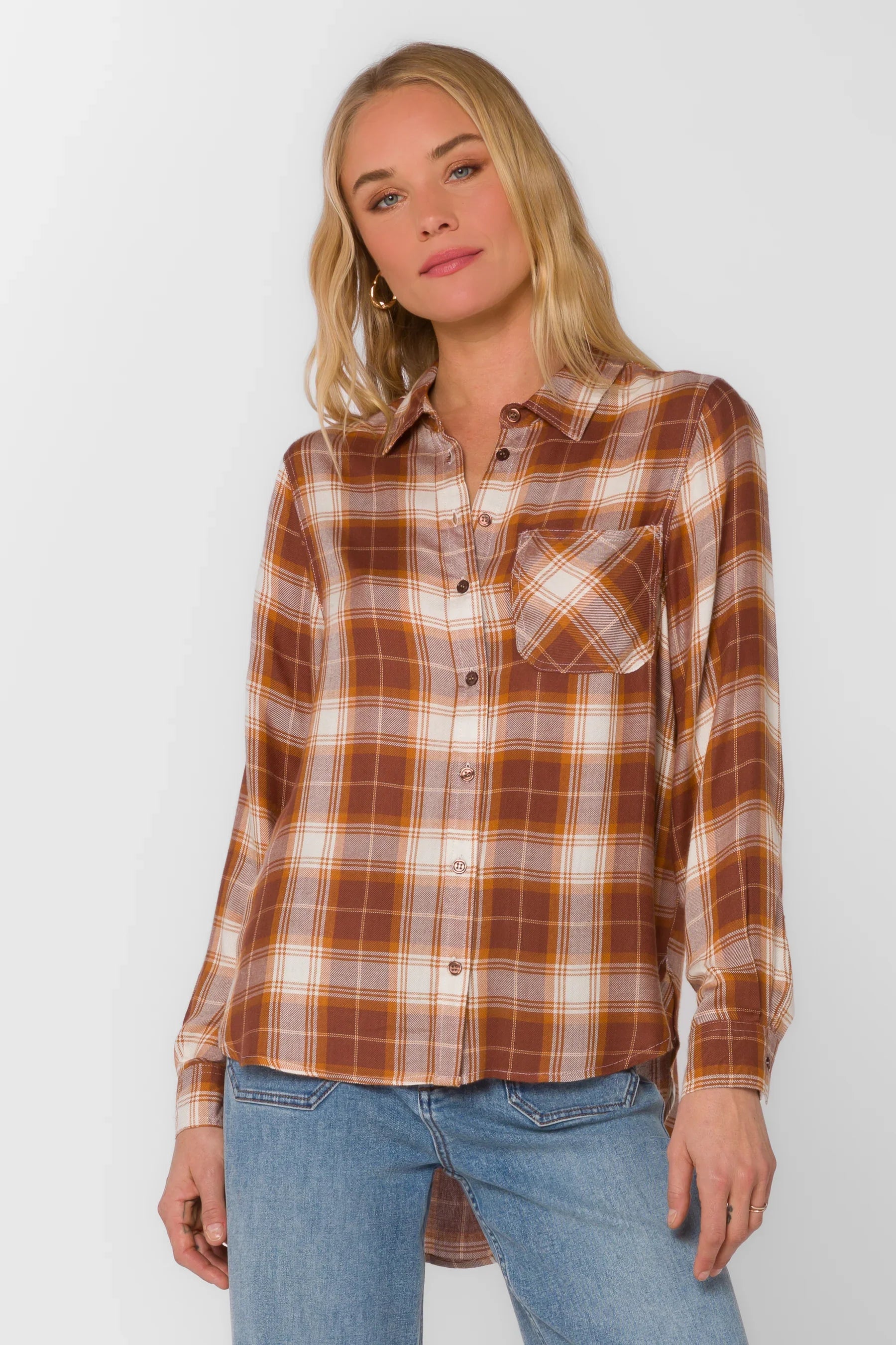 Bennett Plaid Button Down Shirt