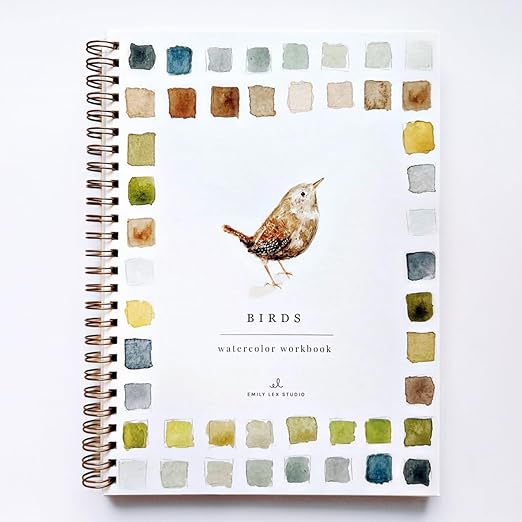Birds Watercolor Workbook