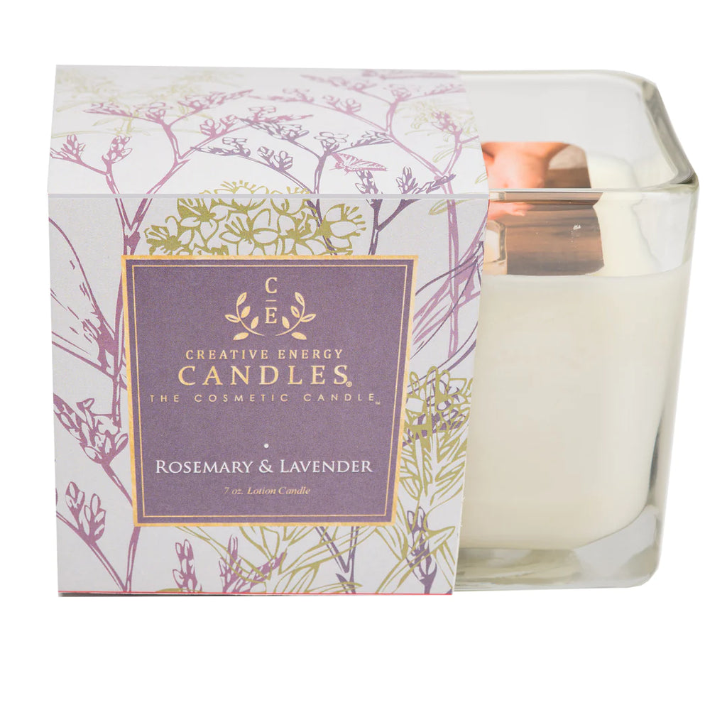 Rosemary & Lavender Soy Lotion Candle