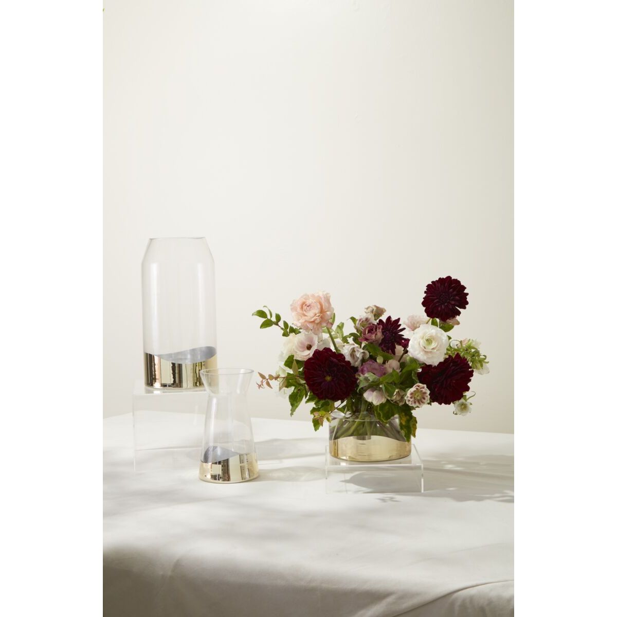 Gold Dipped Vase