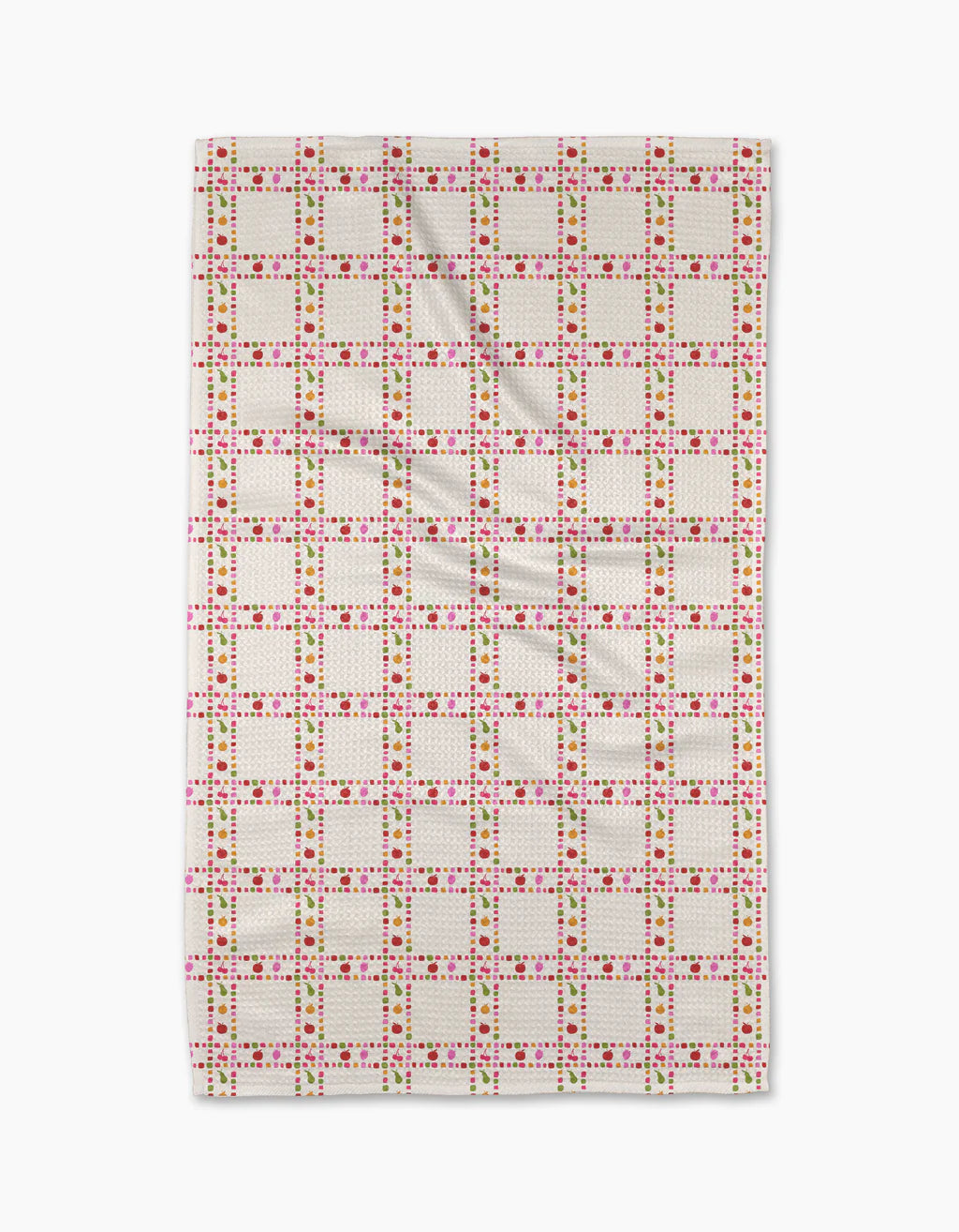 Fruits Plaid Tea Towel
