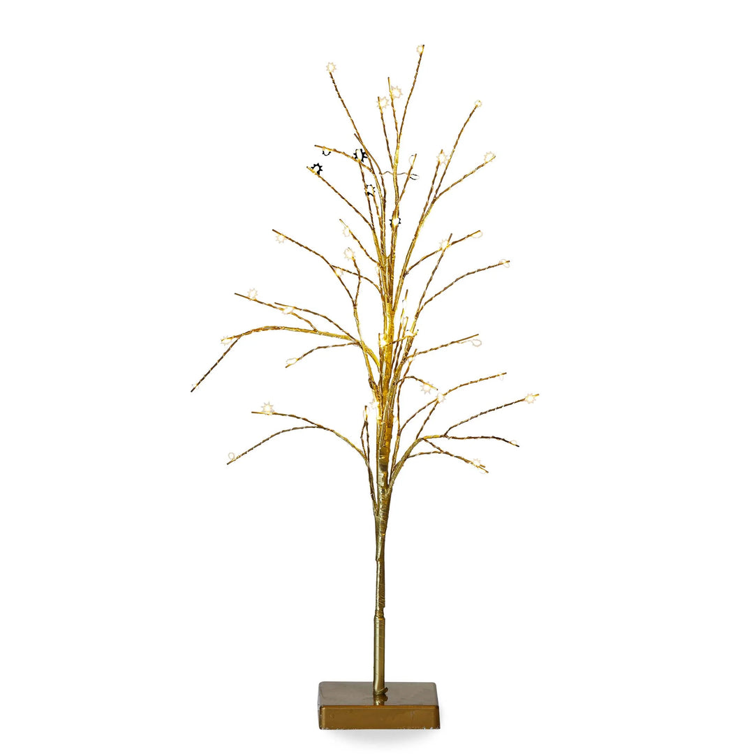 Glint LED Tree - Gold