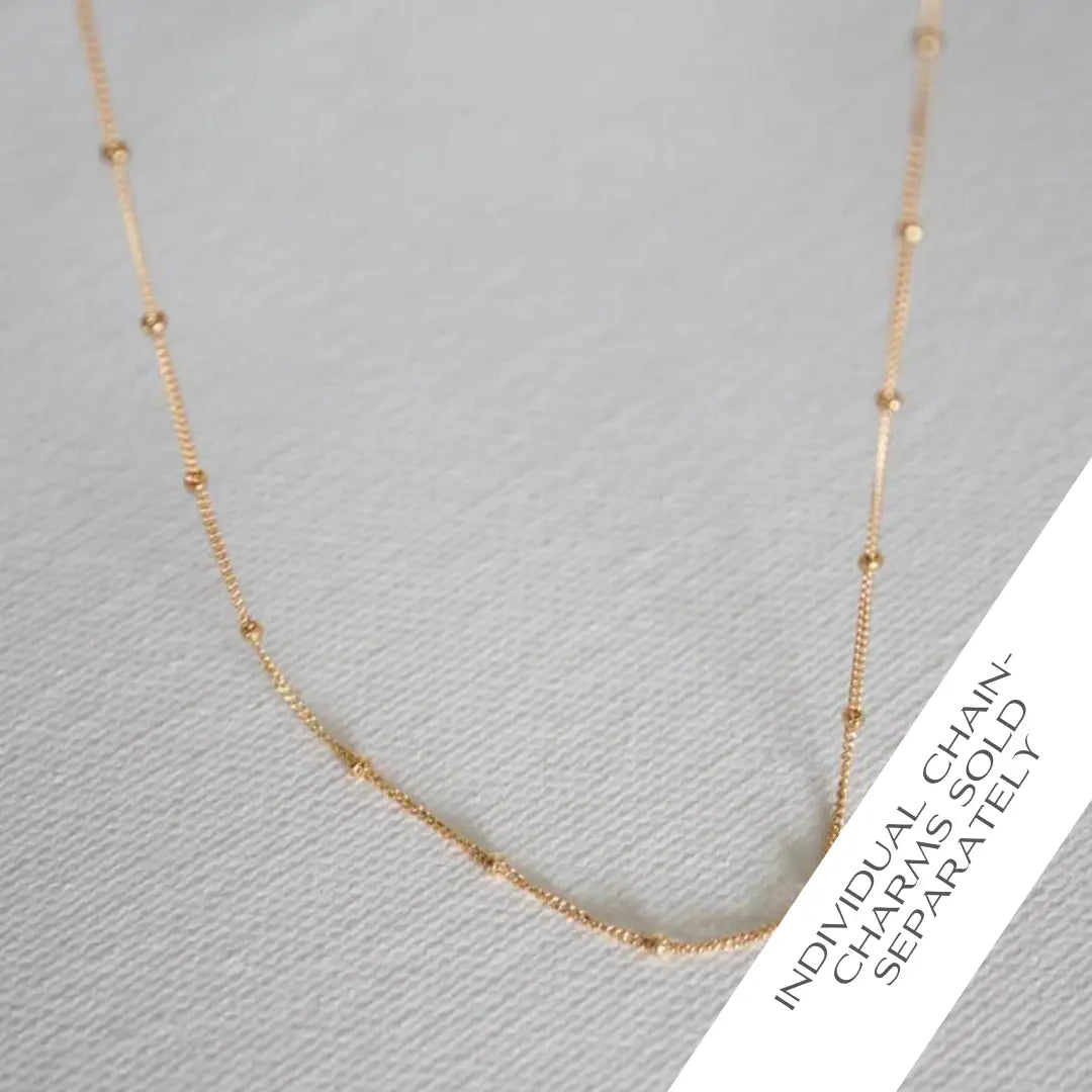 Gold Satellite Cable Chain - 16in