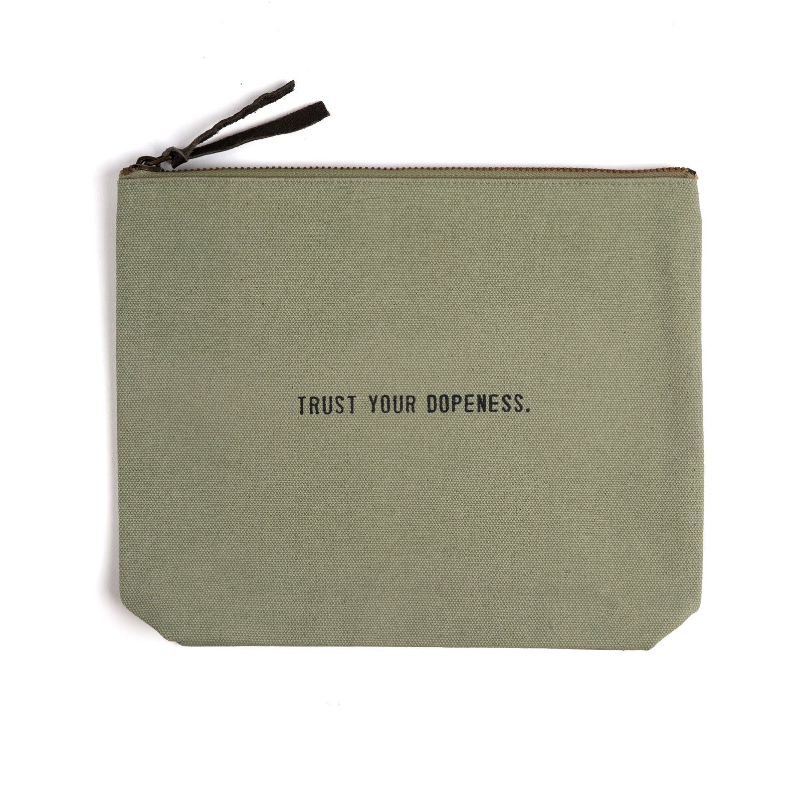 Trust Your Dopeness Canvas Bag - Mint