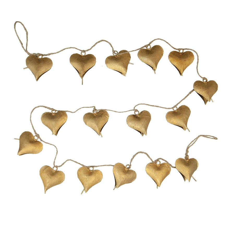 Heart Bell Garland