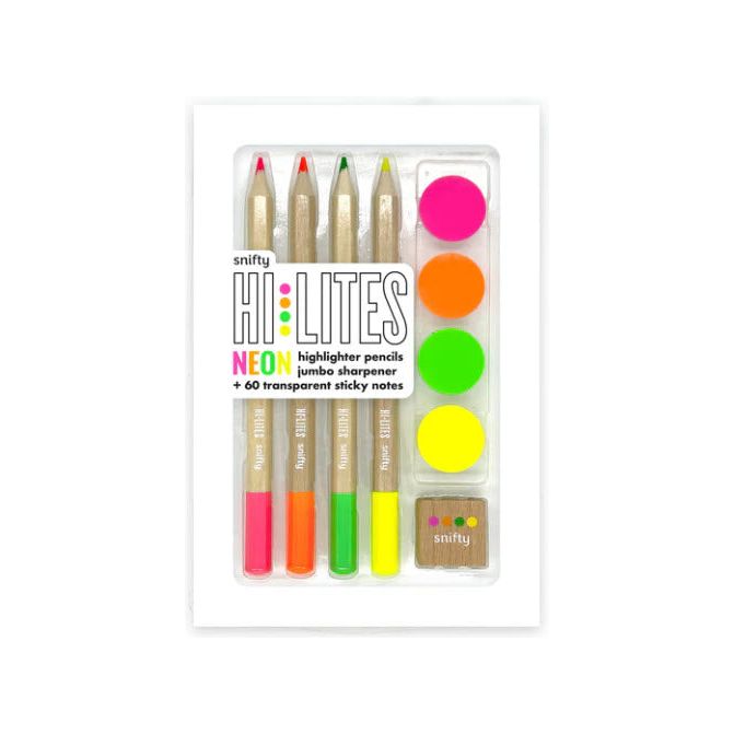 HiLites Neon Pencil Highighting Set