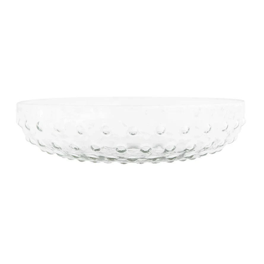 Hobnail Glass Bowl