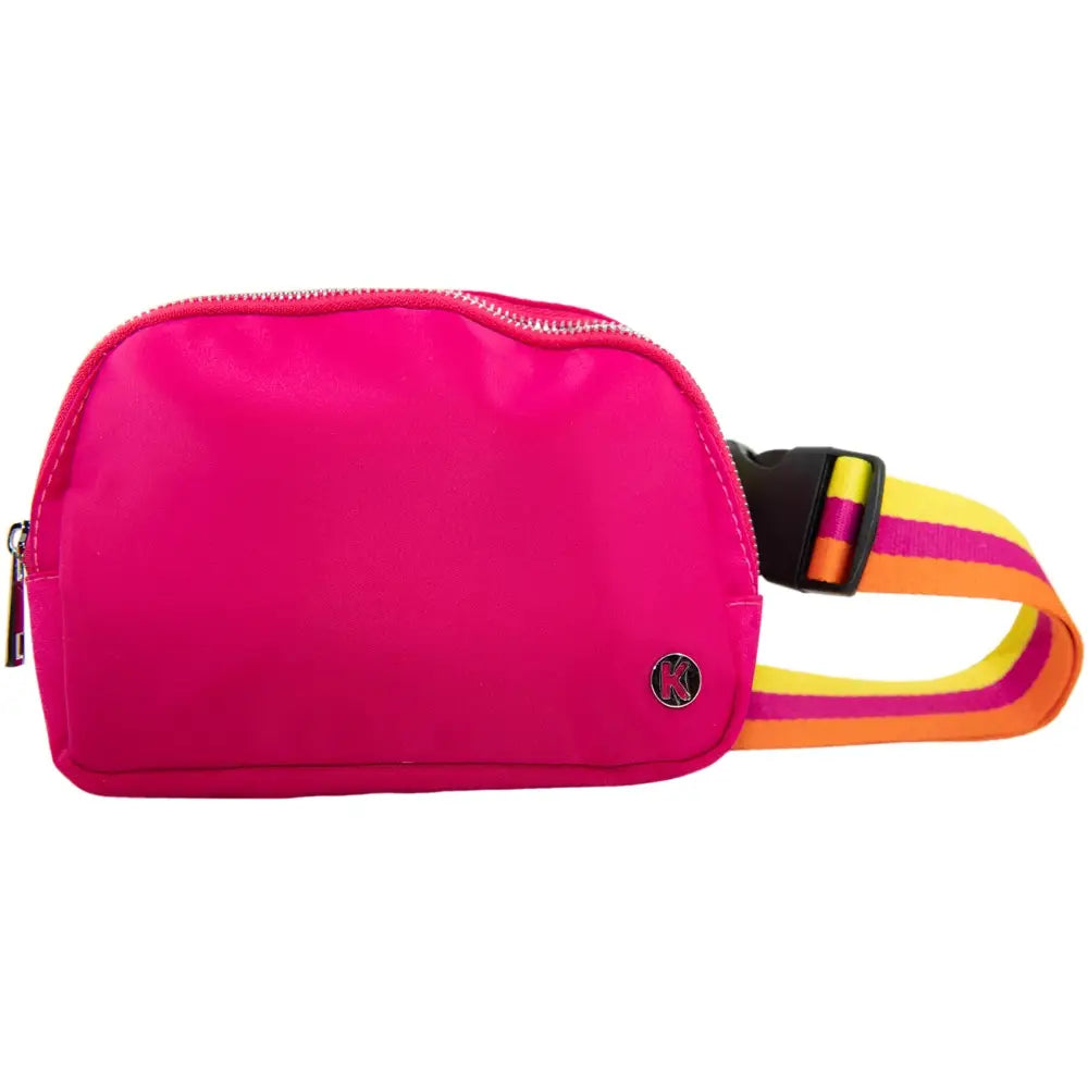 Neon pink belt bag hotsell