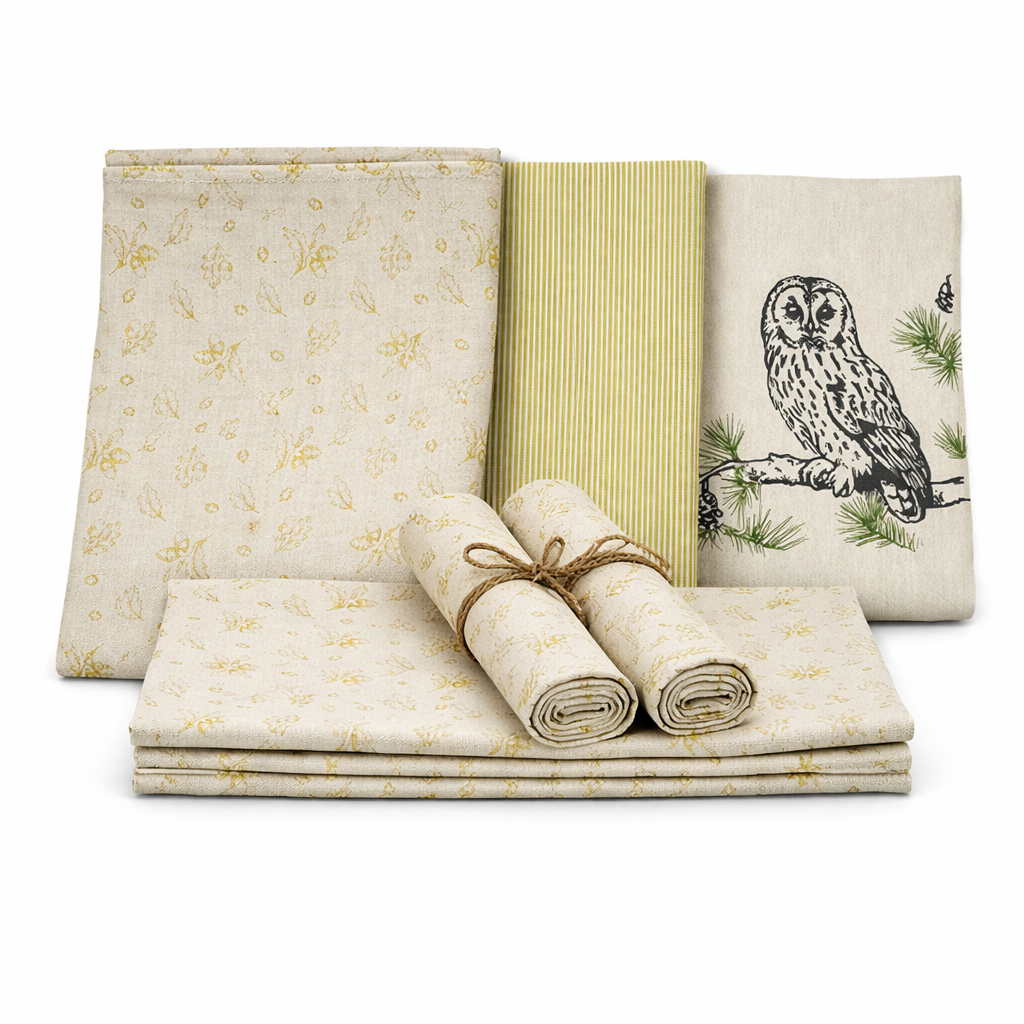 Woodland Linen Kitchen Bundle
