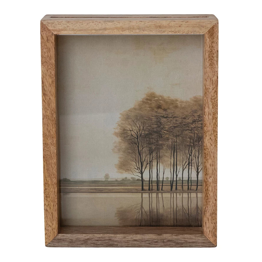 Mango Wood Two-Sided Frame - 5x7