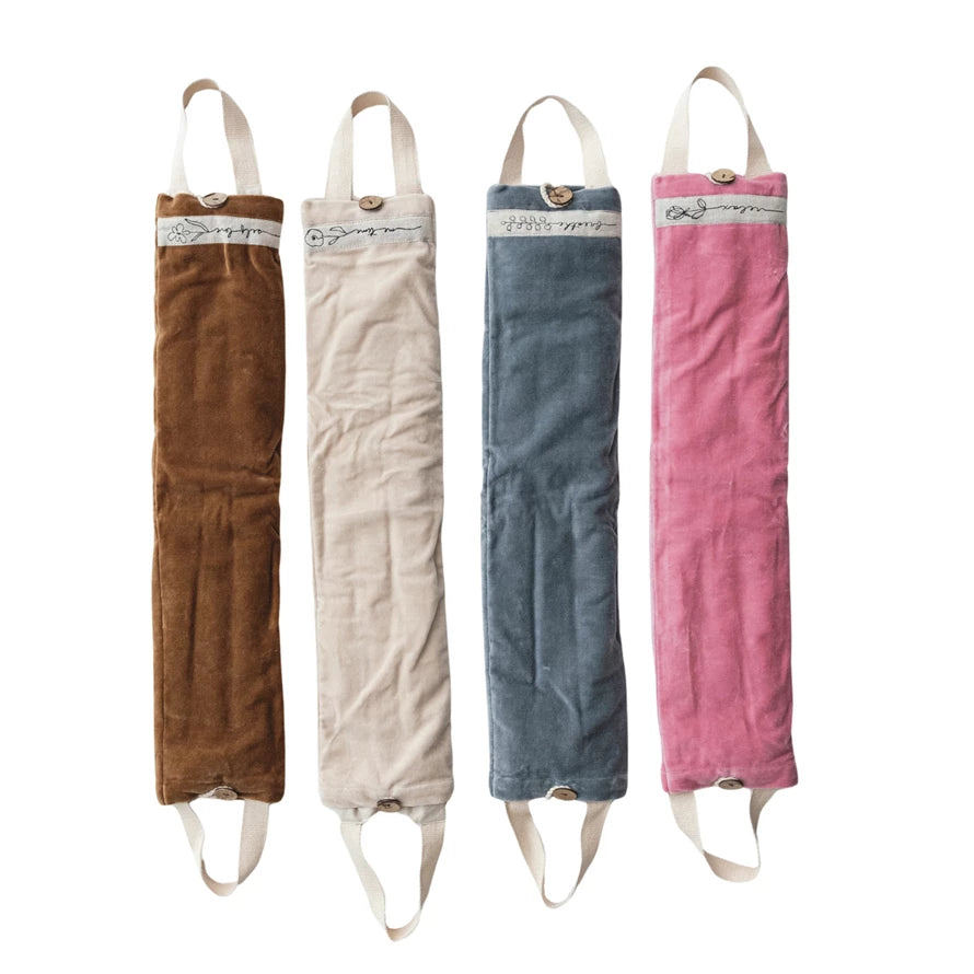 Microwaveable Velvet Neck Wrap