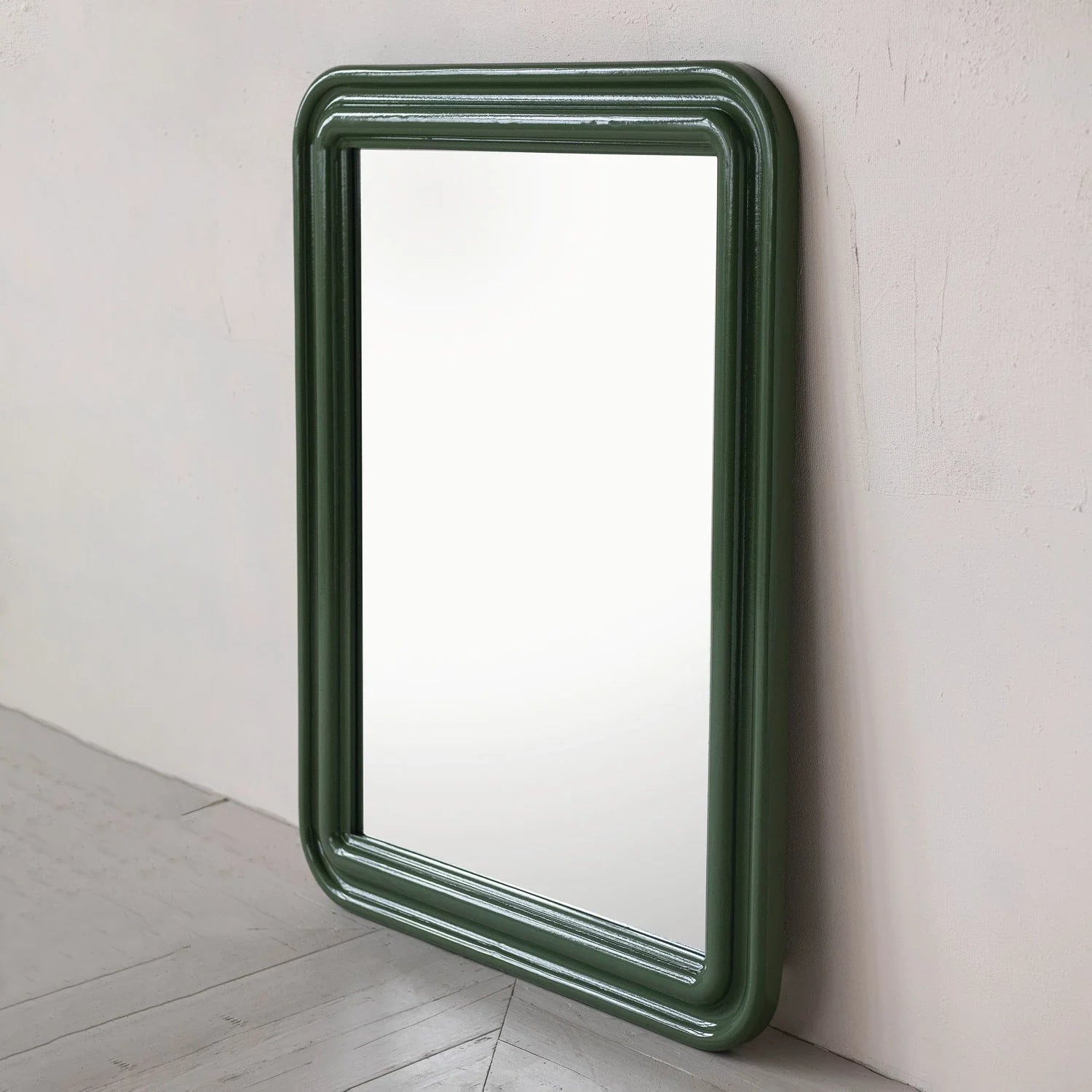 Olive Green Wall Mirror