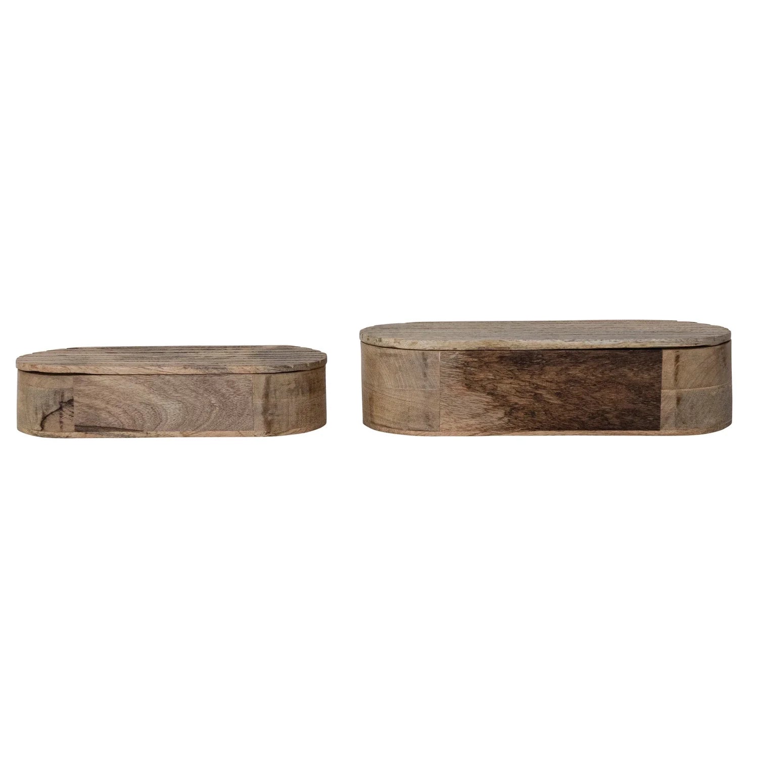 Oval Wooden Box