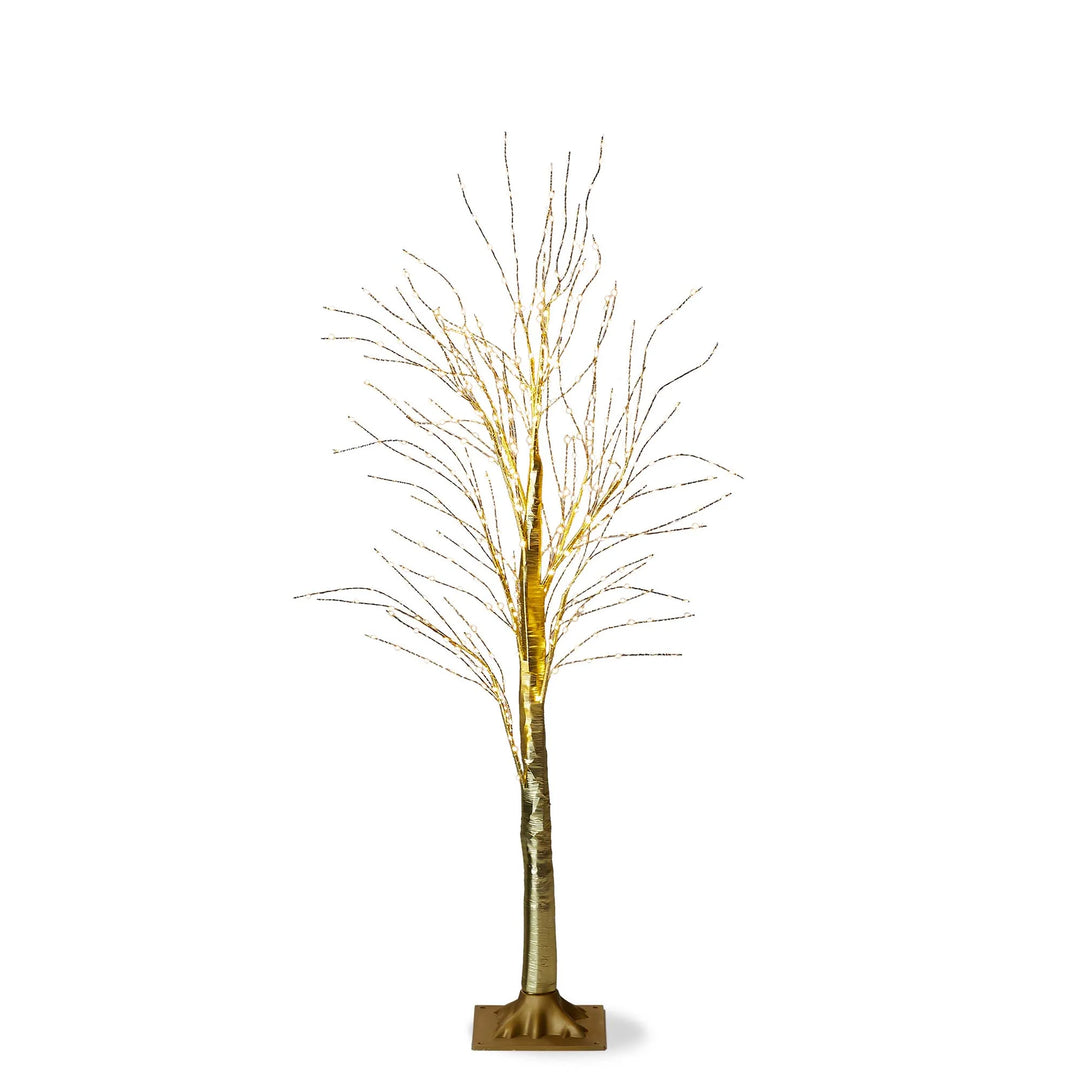 Twinkle LED Pine Tree - Gold