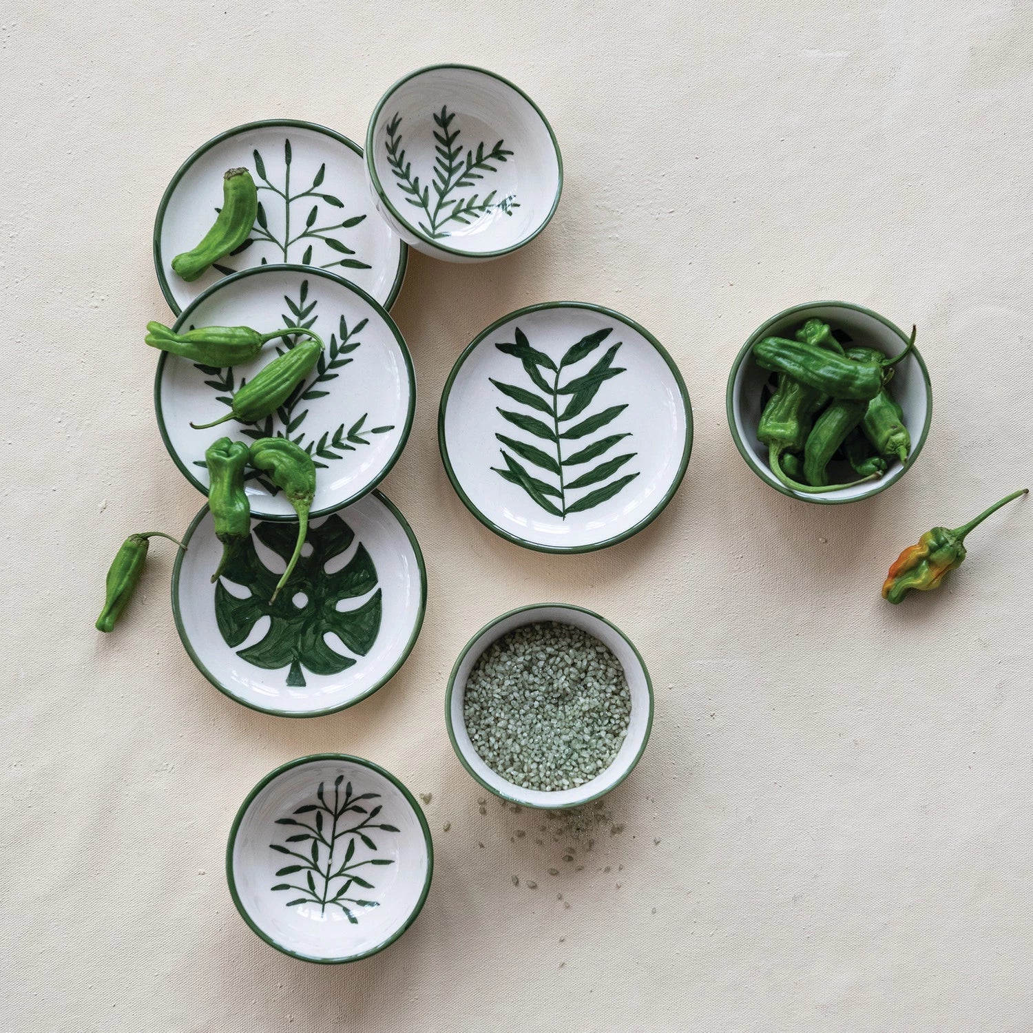 Botanical Stoneware Plate