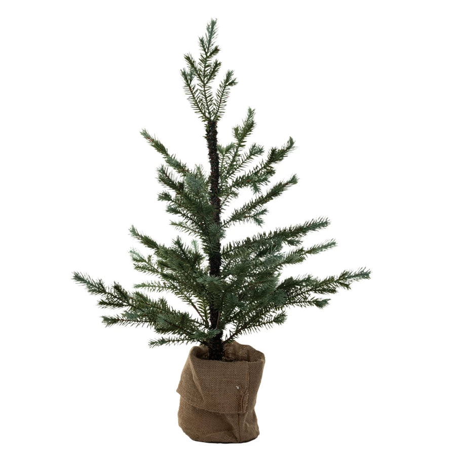 Medium Faux Evergreen Tree