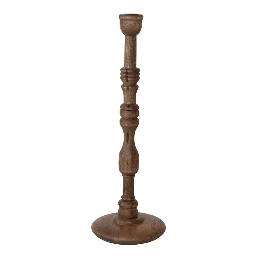 Small Wood Taper Holder - 18"