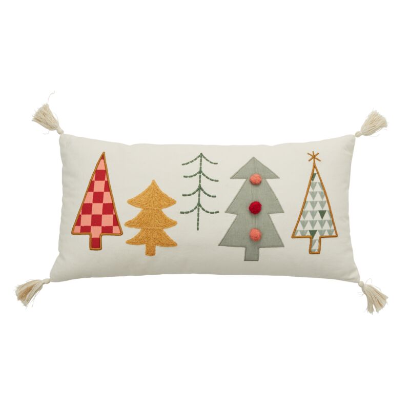 Bright Winter Tree Pillow