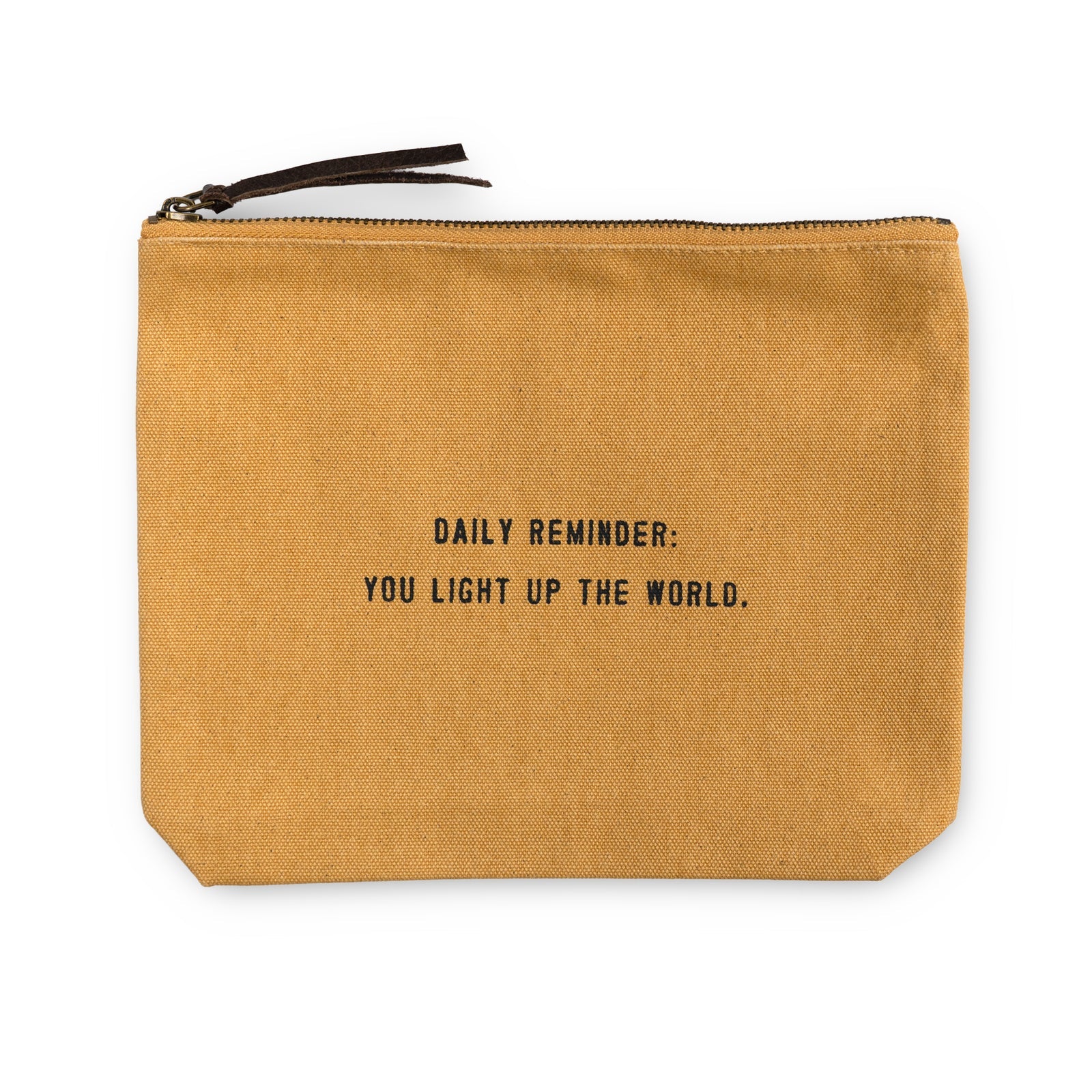 Daily Reminder Canvas Bag - Sunflower