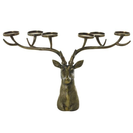 Stag Candle Holder