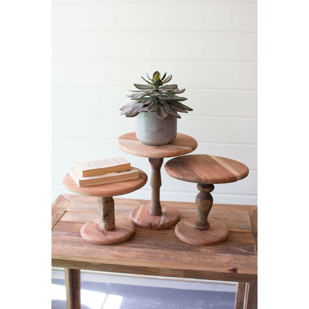 Wooden Display Stands