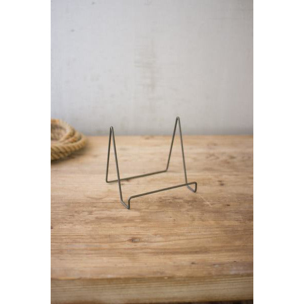 Raw Metal Wire Easel